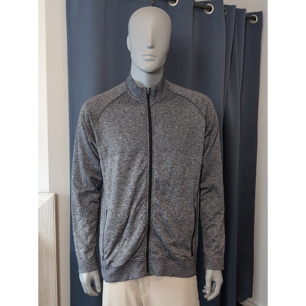Lululemon Engineered‎ Warmth Jacket Mens 2XL Heather Gray Full Zip Athleisure